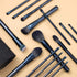 Eigshow Beauty Full JADE SERIES - 15 PCS MAKEUP BRUSH KIT - TOURMALINE BLUE